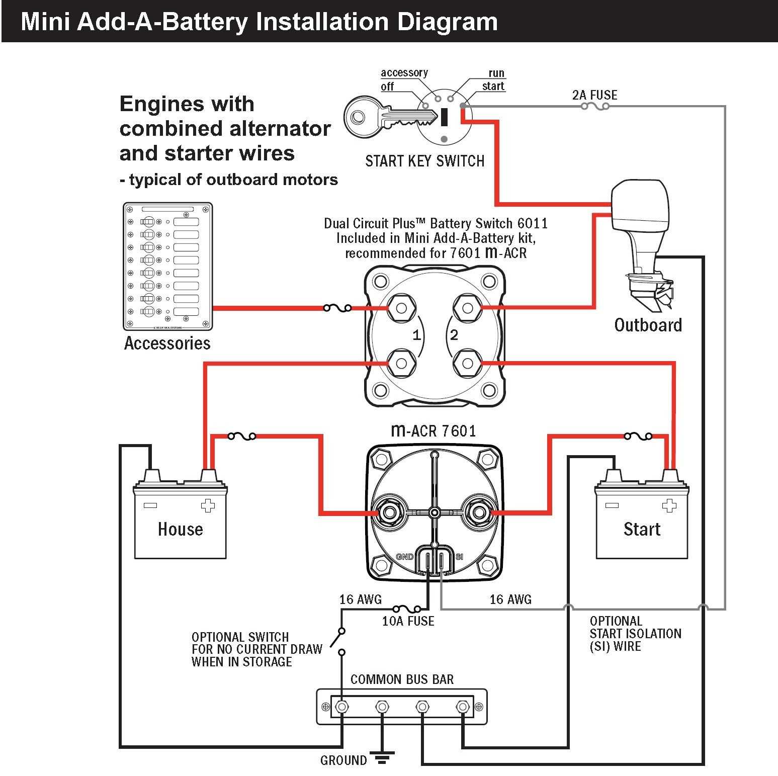 boat battery disconnect switch wiring diagram