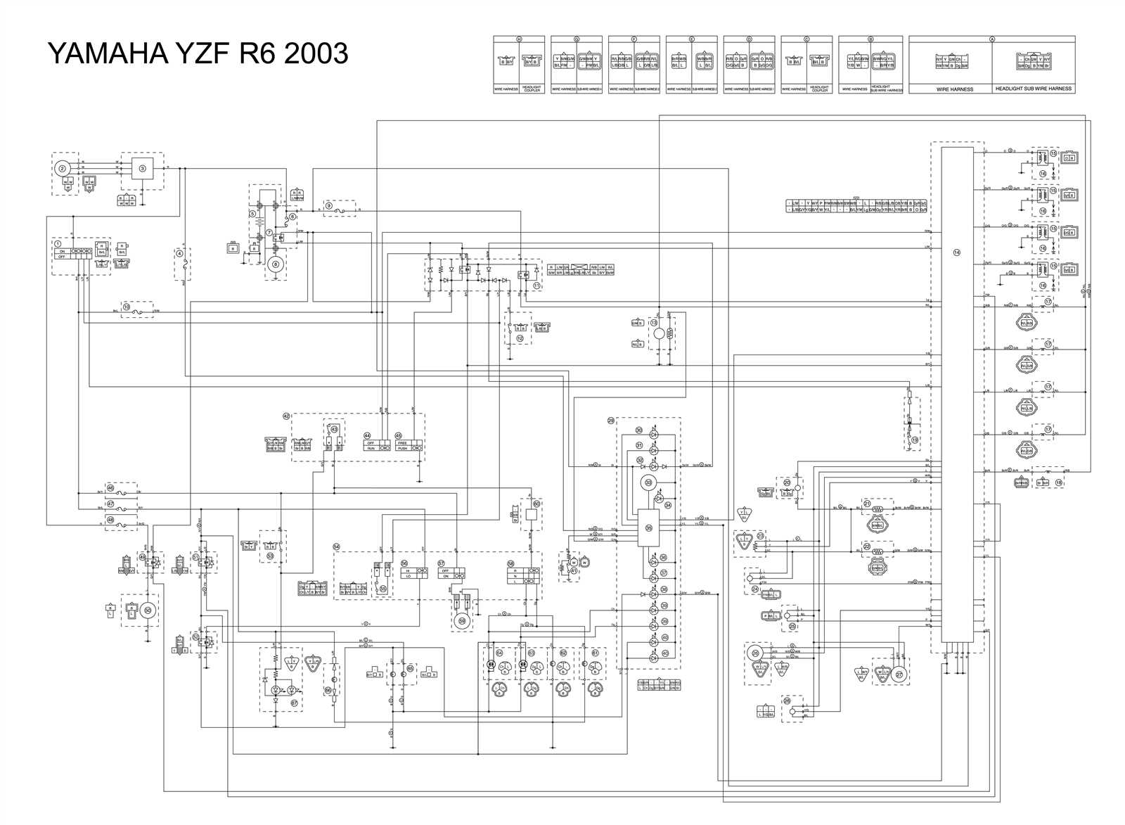 2001 yamaha r6 wiring diagram