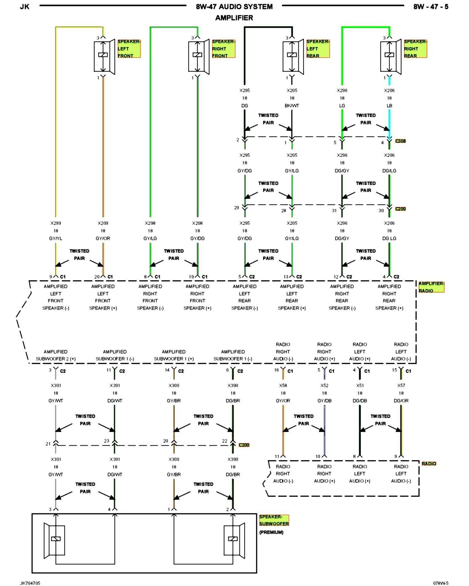 2012 jeep grand cherokee radio wiring diagram