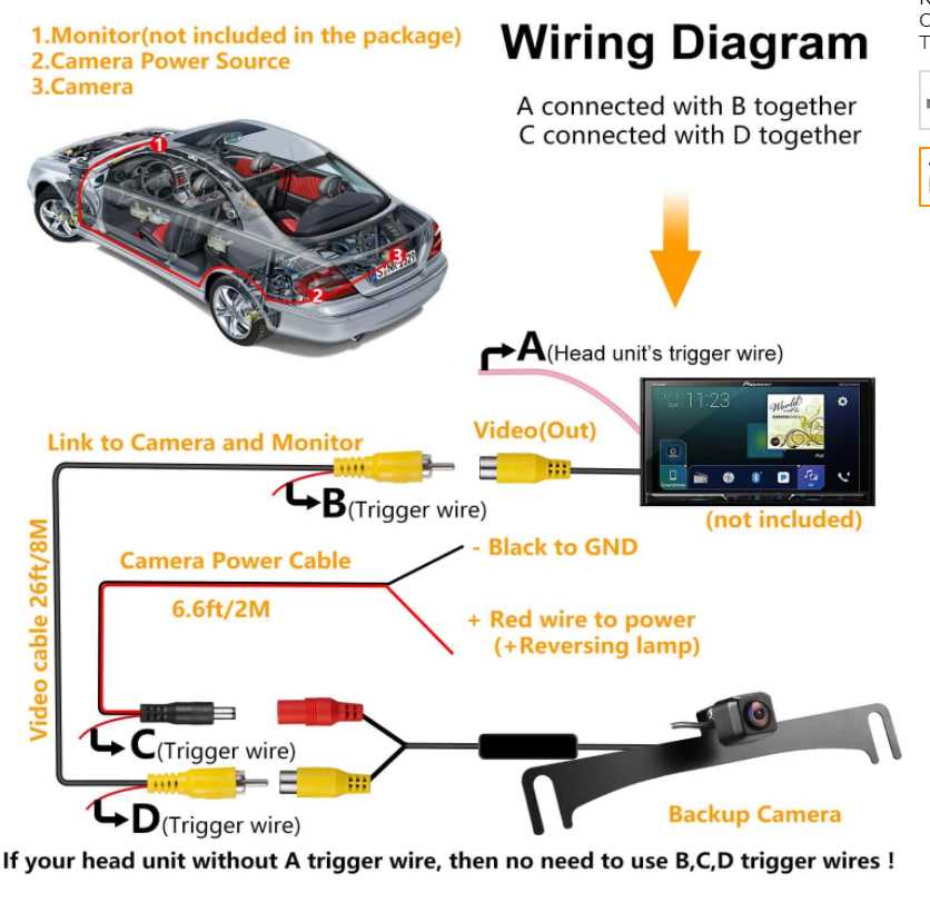 back up camera wiring diagram