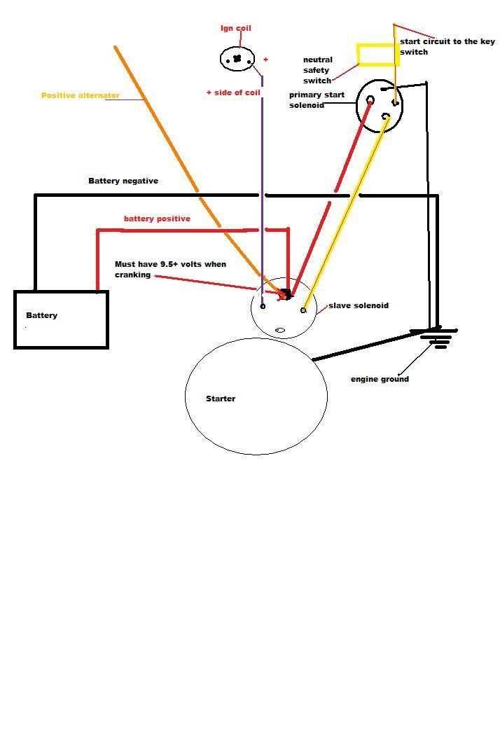 mercury outboard starter wiring diagram