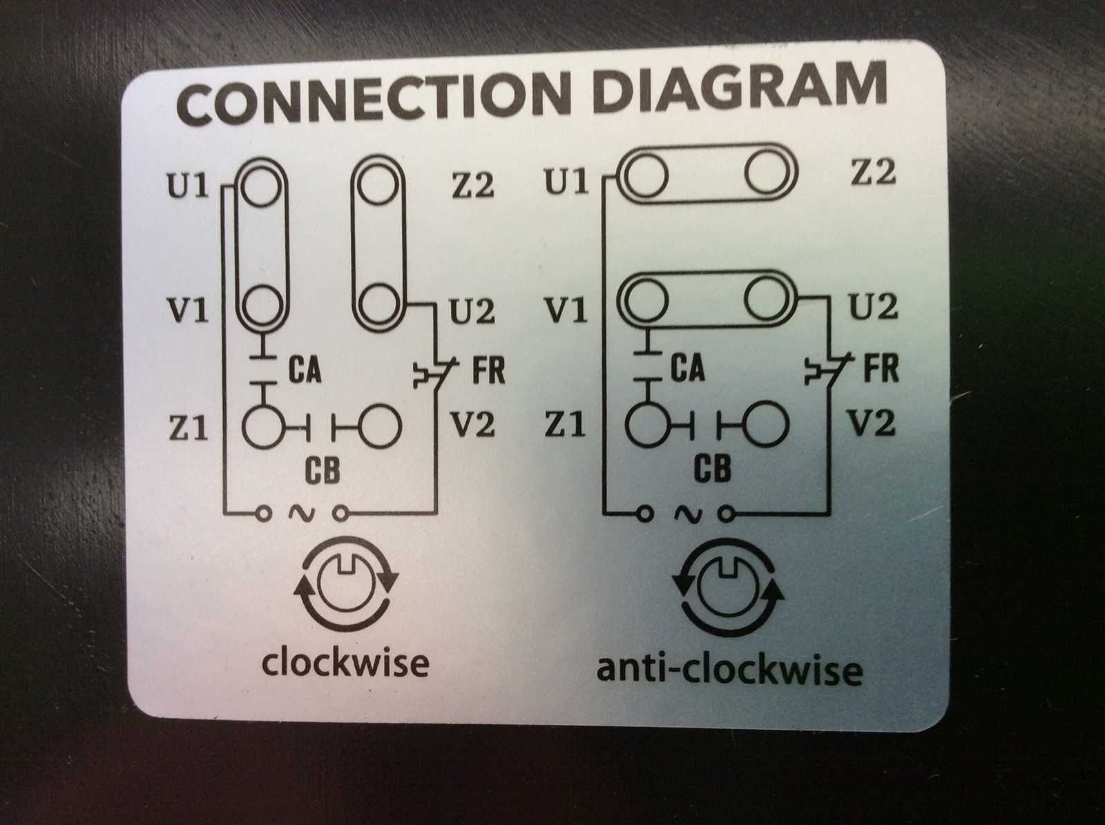 4 lead single phase motor wiring diagram