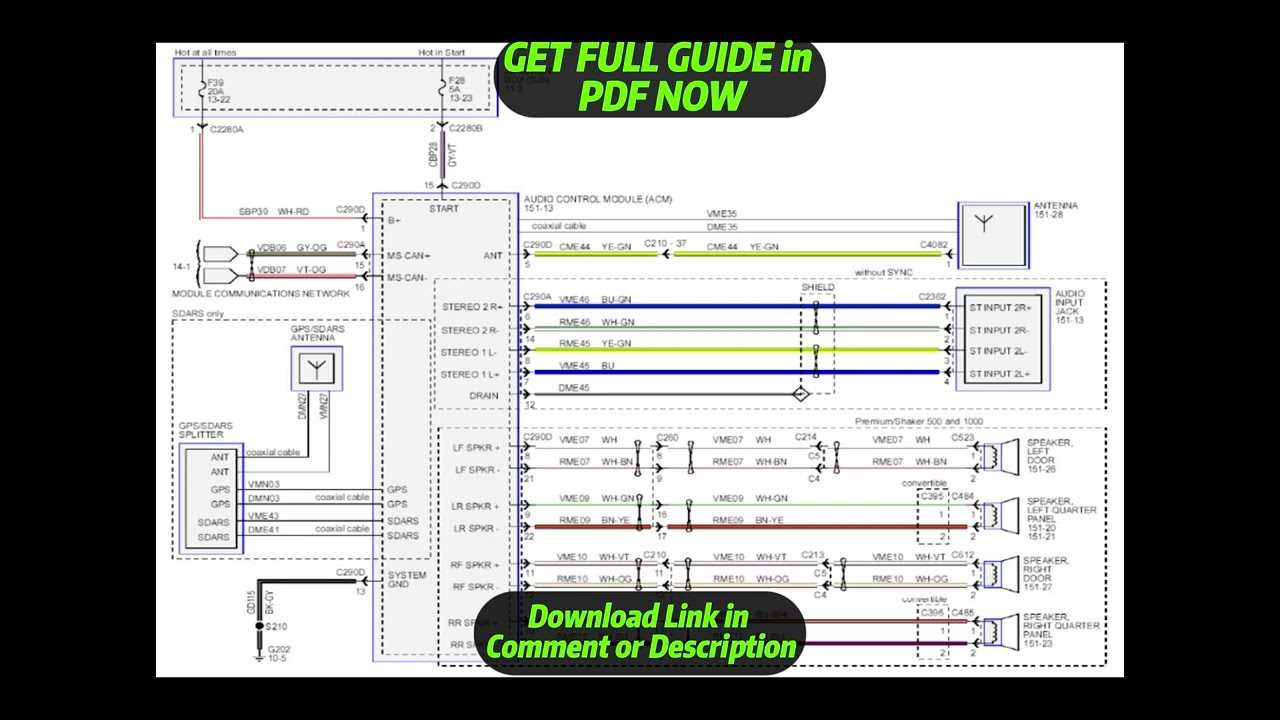 97 ford explorer radio wiring diagram