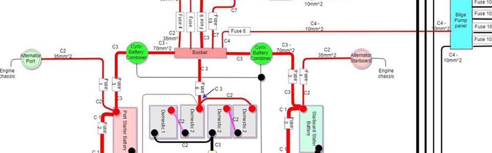 3 battery boat wiring diagram