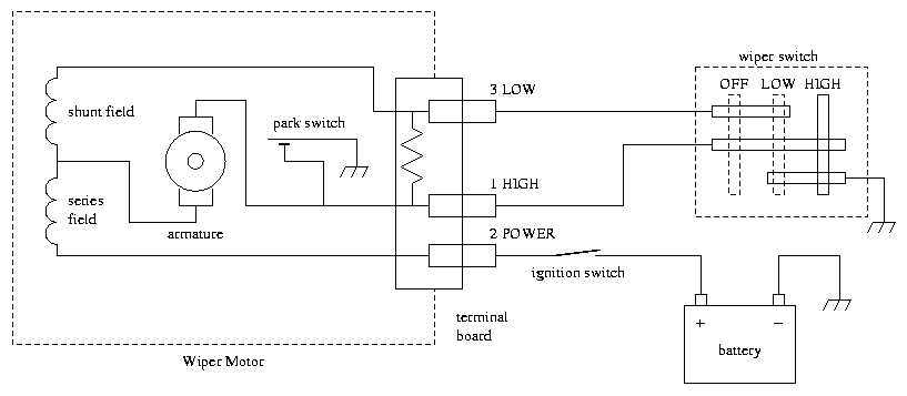 wiper switch wiring diagram