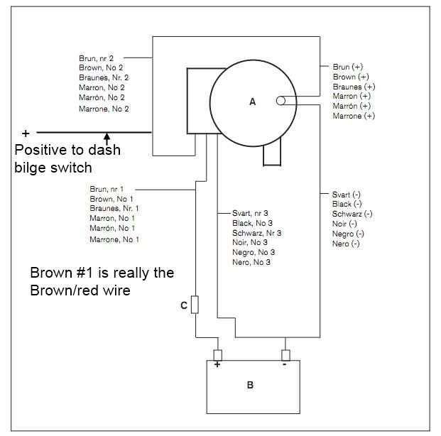 wiring diagram bilge pump