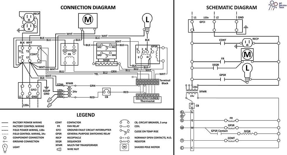 wiring diagram for air handler