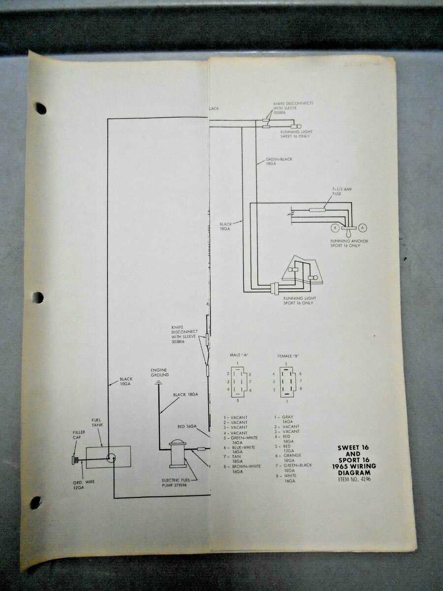 wiring diagram for boats