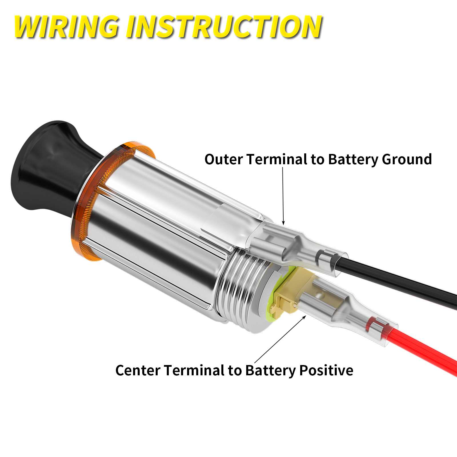 wiring diagram for cigarette lighter plug