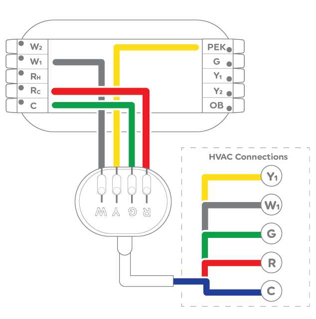 wiring diagram for honeywell wifi thermostat