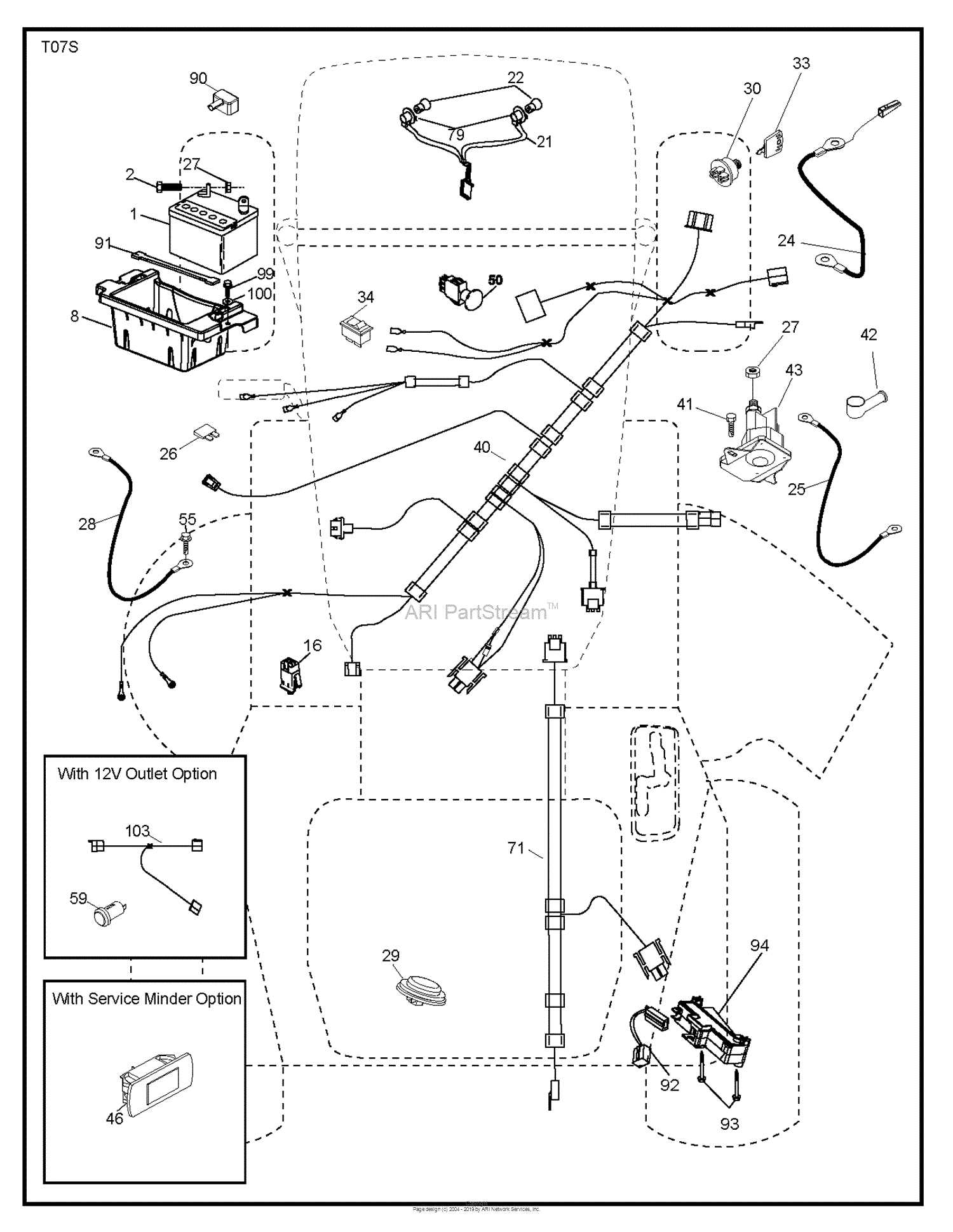 wiring diagram for husqvarna riding mower