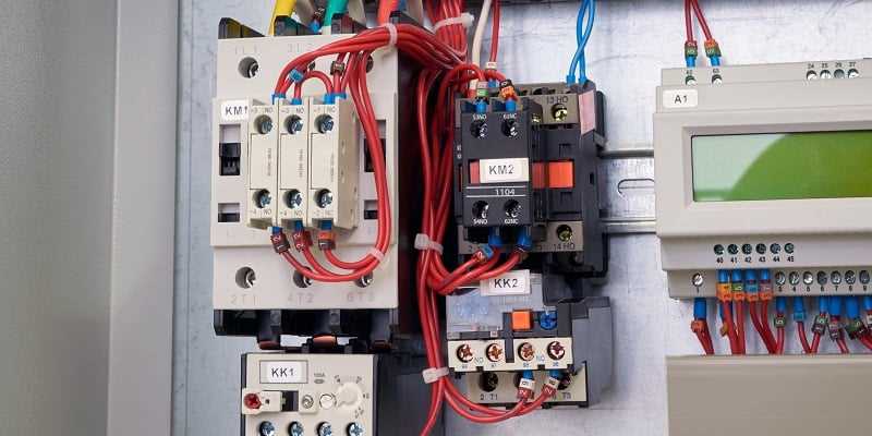 wiring diagram for motor starter 3 phase