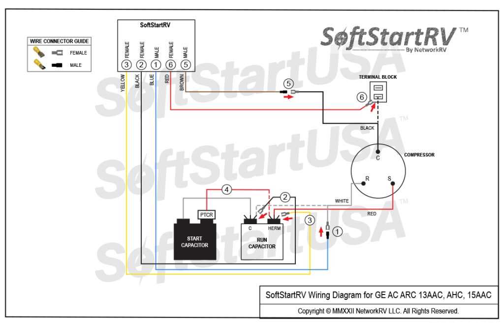 wiring diagram for rv air conditioner