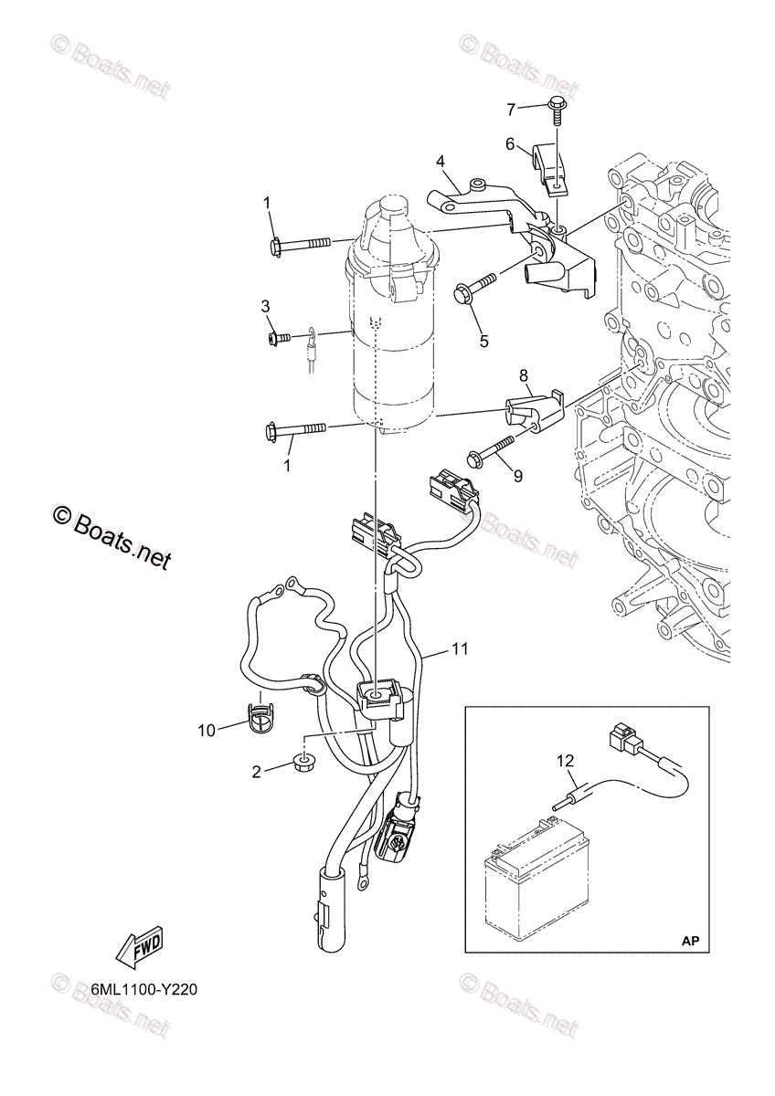 wiring diagram for yamaha outboard motor