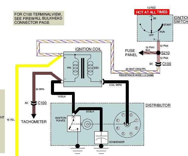 wiring diagram hei distributor