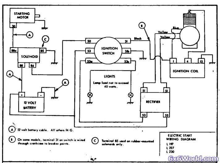 wiring diagram kohler engine