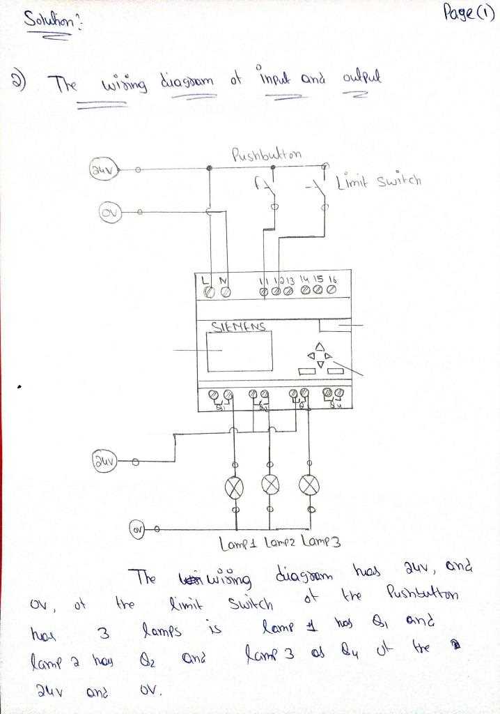 wiring diagram limit switch