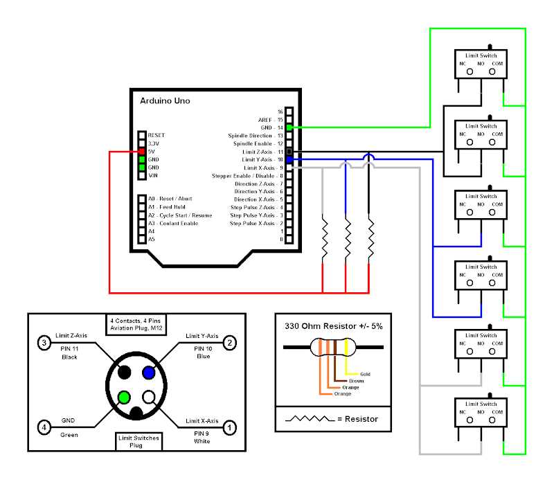 wiring diagram limit switch