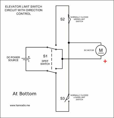 wiring diagram limit switch