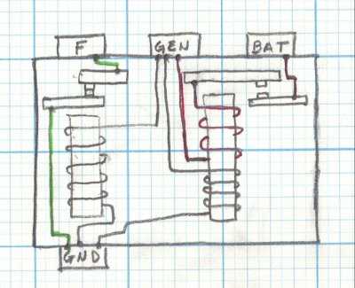 wiring diagram voltage regulator