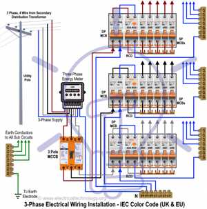 wiring rcd diagram