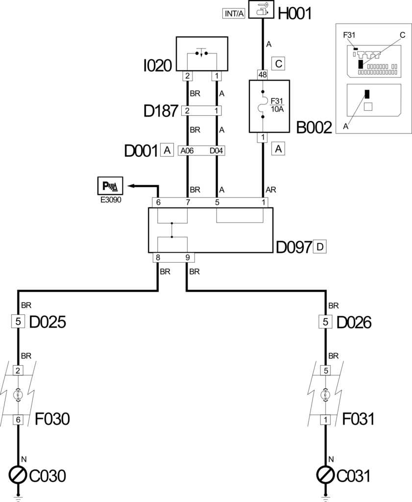 wiring diagram for reverse lights