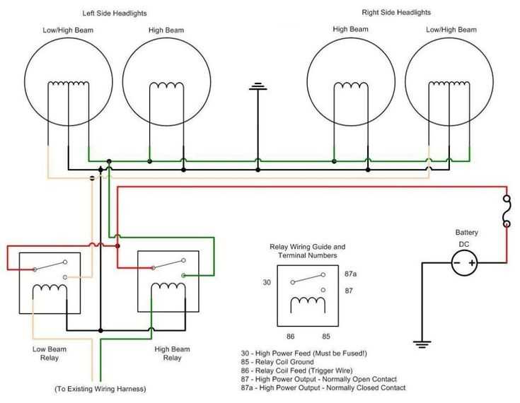 wiring diagram for halo headlights