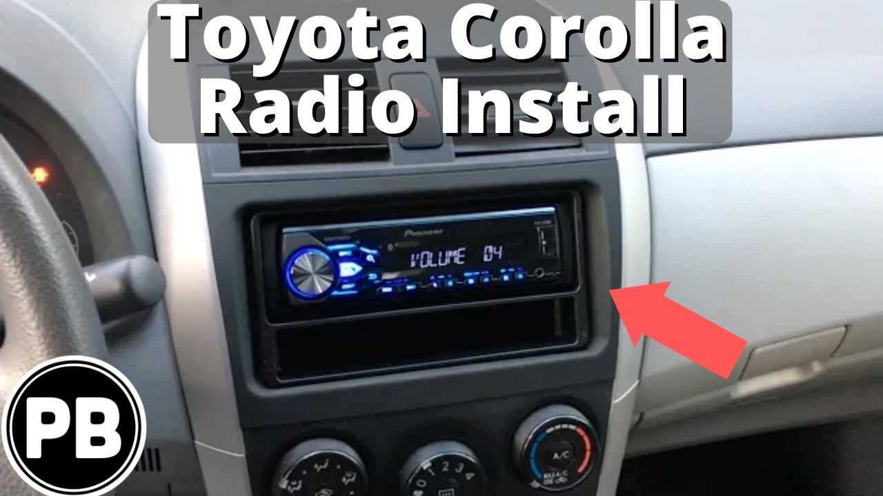 2009 toyota corolla radio wiring diagram