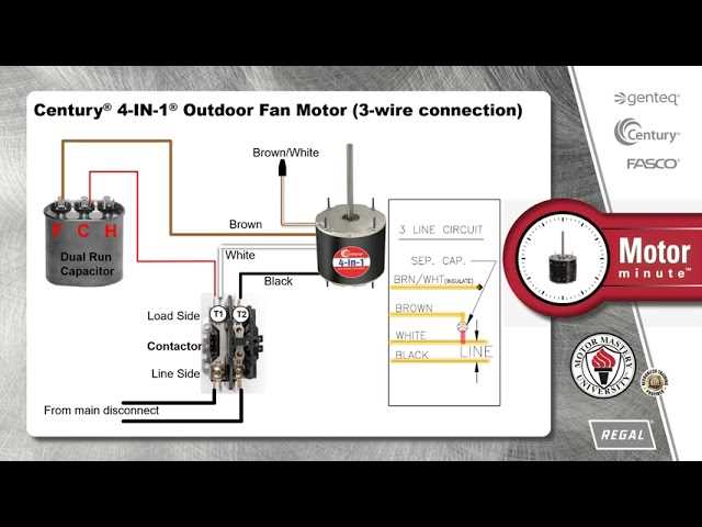 3 wire fan motor wiring diagram