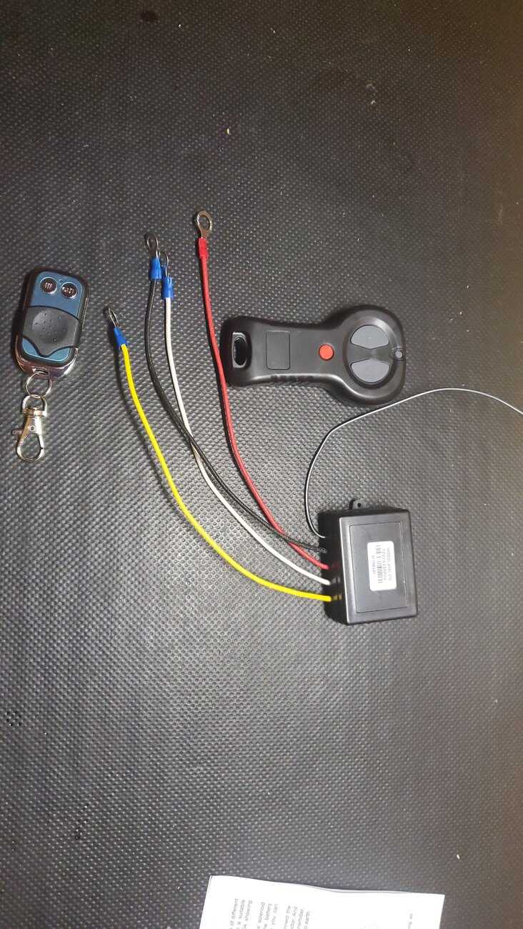 wireless remote winch wiring diagram