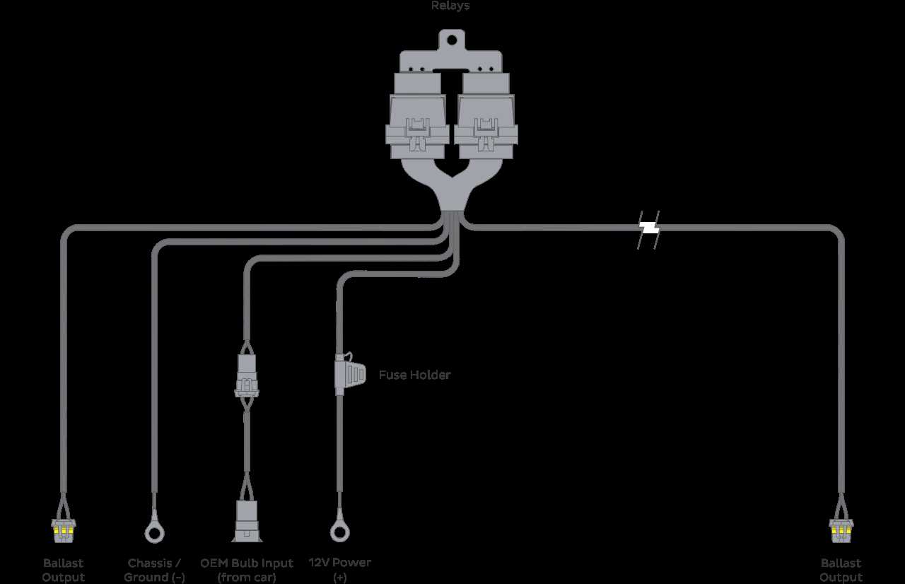 wiring diagram for hid lights