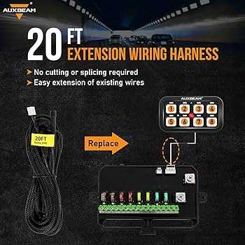 auxbeam switch panel wiring diagram