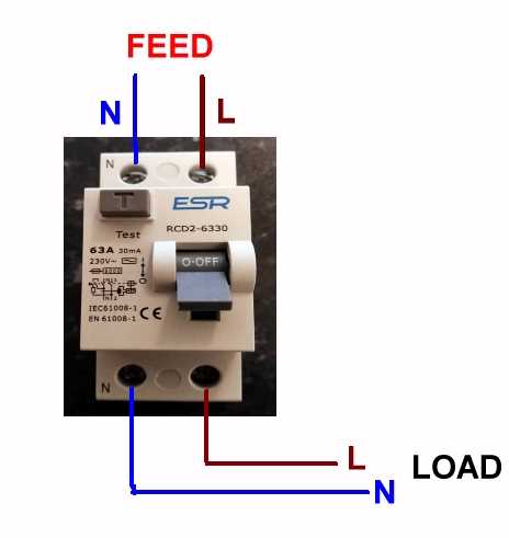 wiring diagram rcd