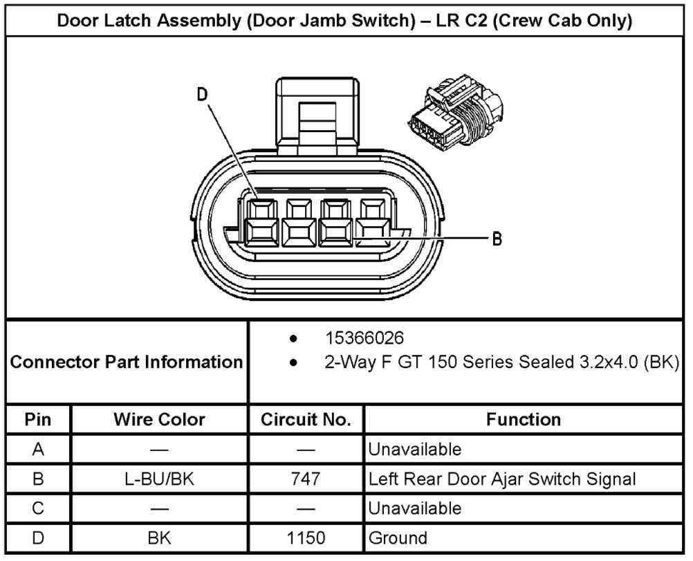 door jamb switch wiring diagram