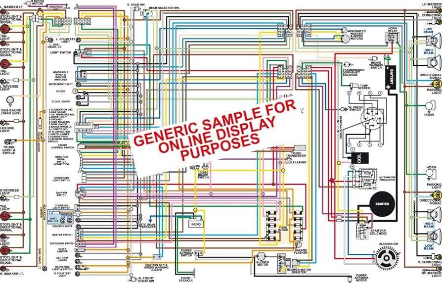 schematic ford headlight switch wiring diagram