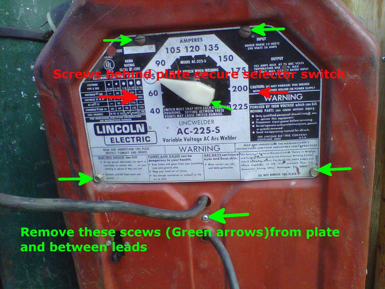 schematic lincoln 225 arc welder wiring diagram