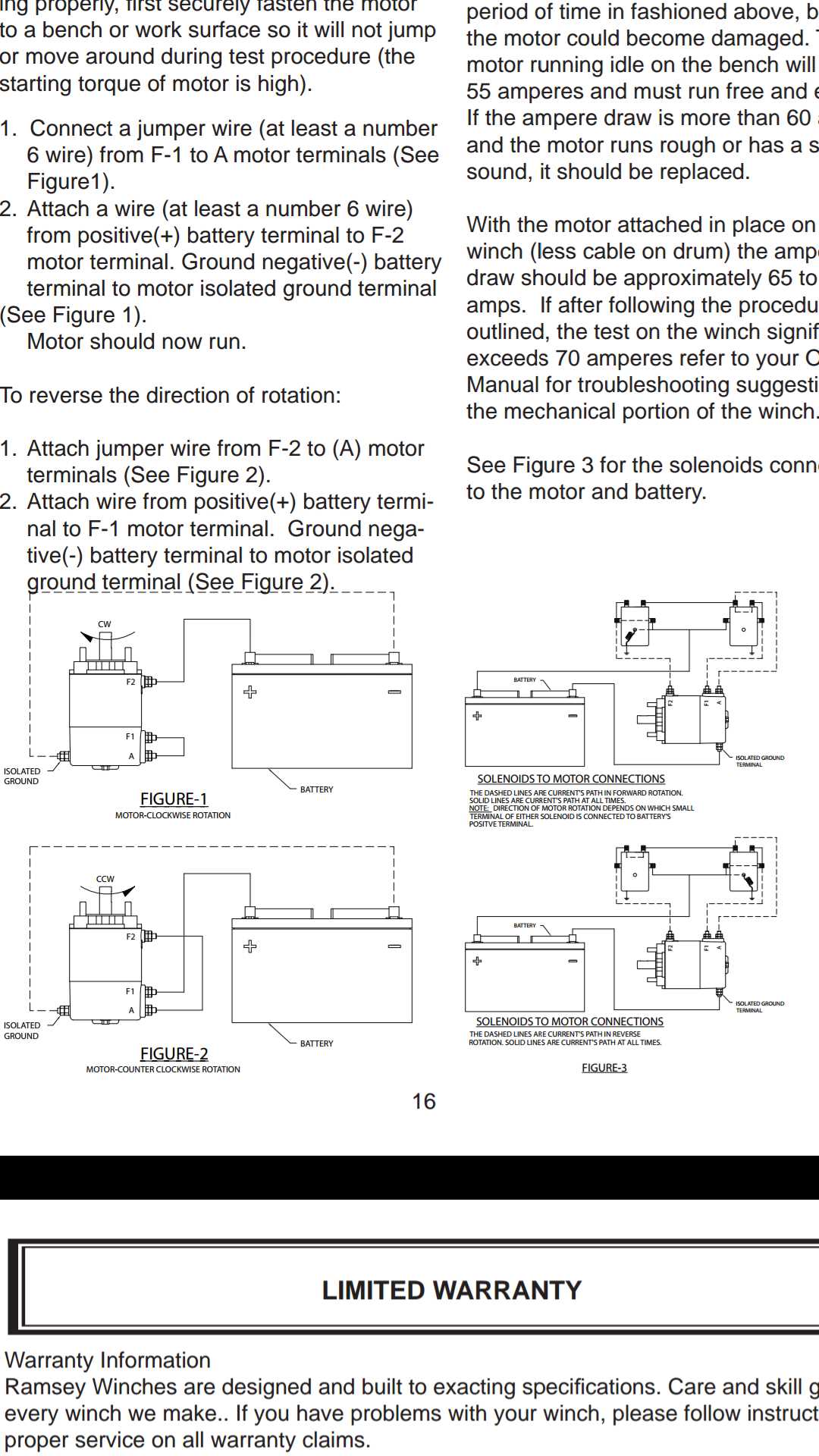 ramsey winch solenoid wiring diagram