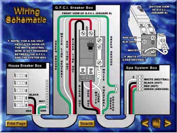 hot tub electrical wiring diagram