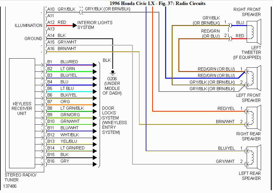 2009 honda accord radio wiring diagram