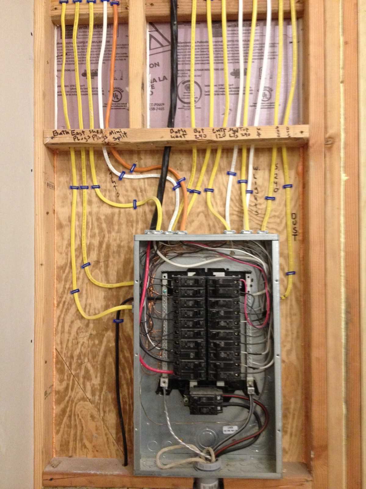 detached garage sub panel wiring diagram