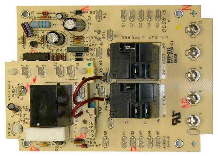 rheem control board wiring diagram