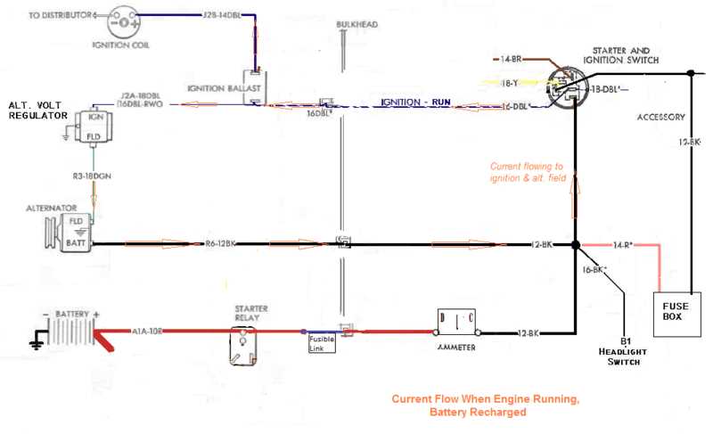 single wire alternator wiring diagram