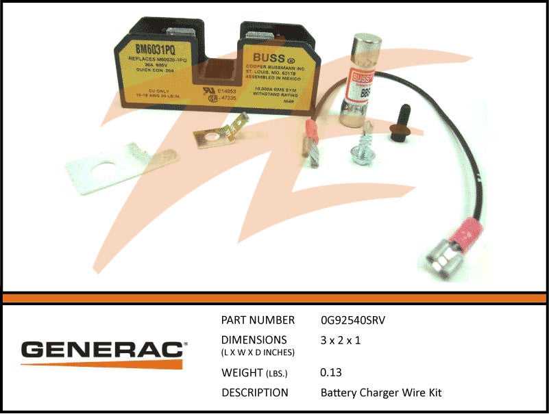 generac battery charger wiring diagram