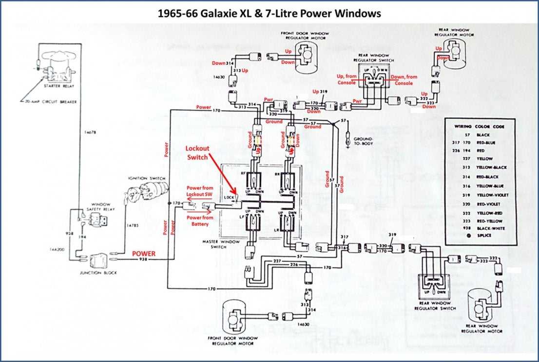 mustang 66 wiring diagram