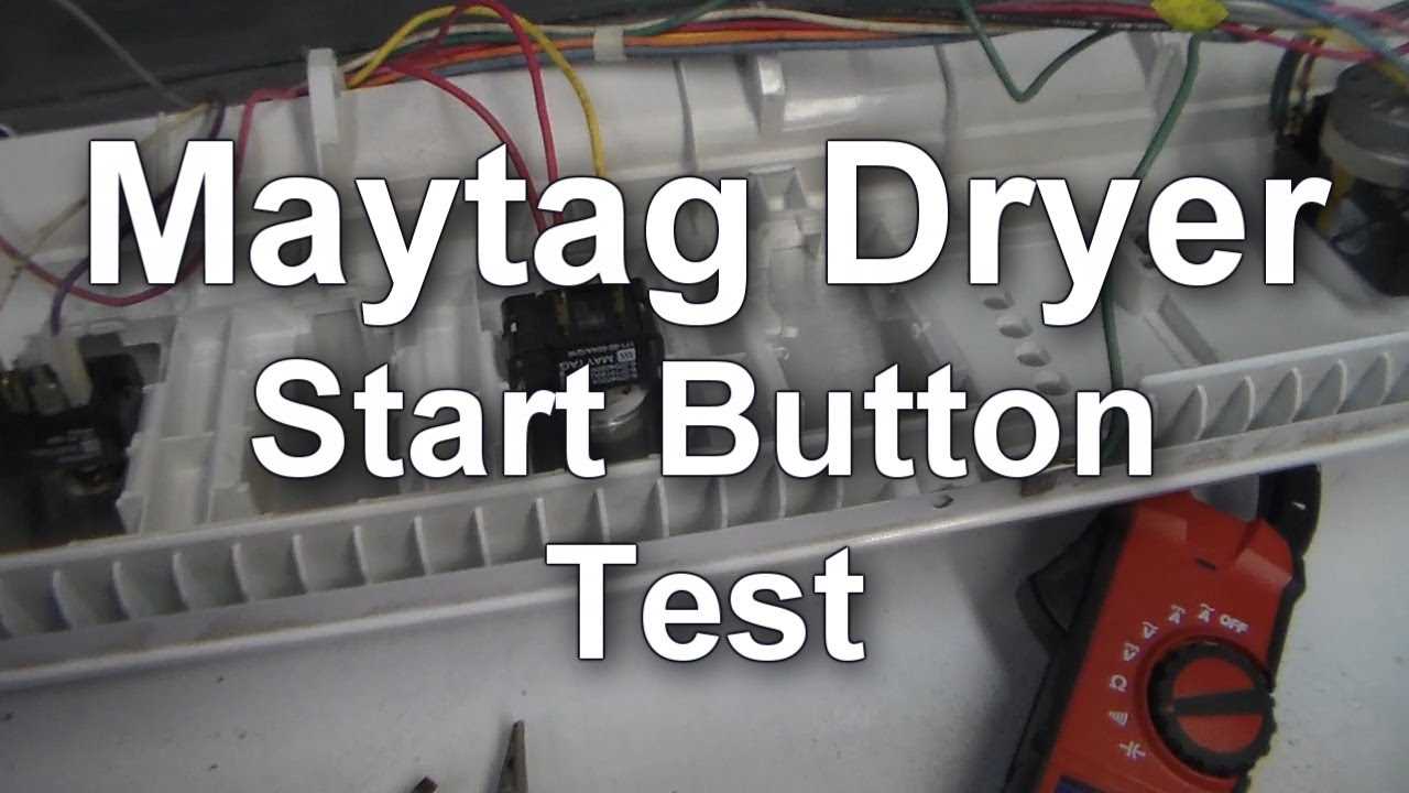 maytag electric dryer wiring diagram