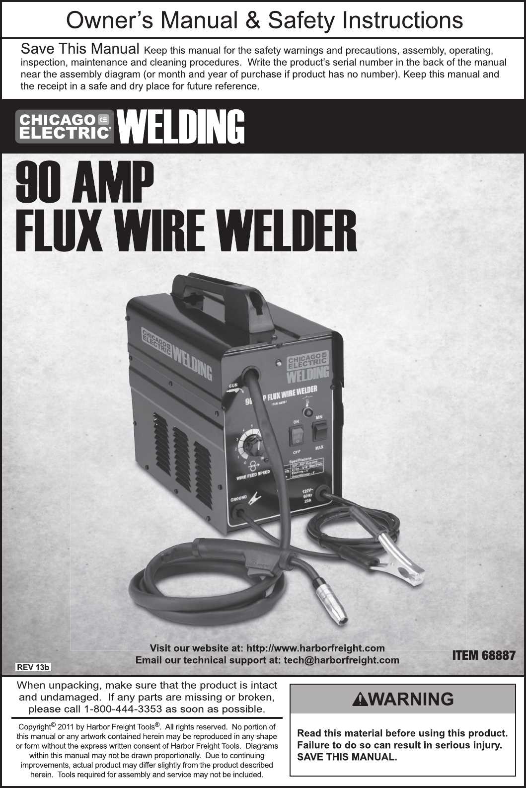 chicago electric 90 amp flux wire welder wiring diagram