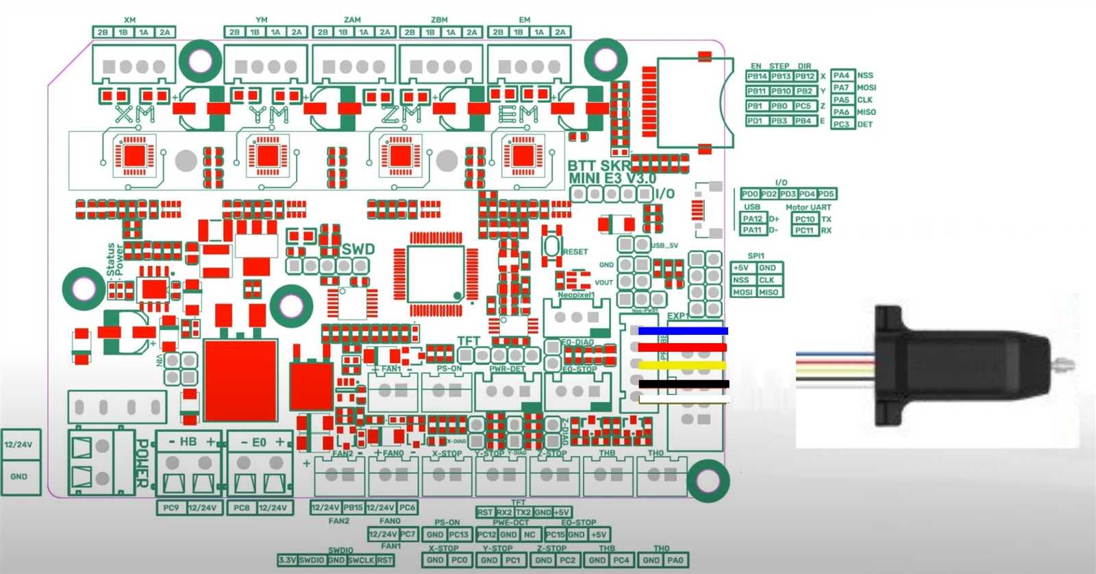 cr touch wiring diagram