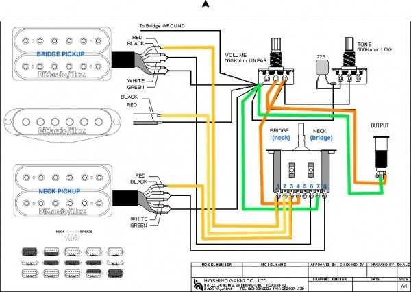 ibanez wiring diagram