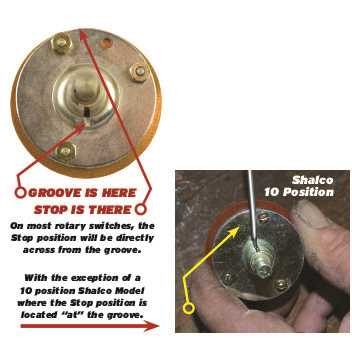 rotary switch wiring diagram