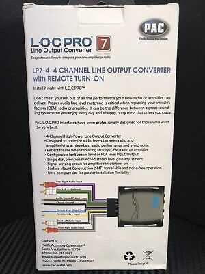 pac lp7 2 wiring diagram